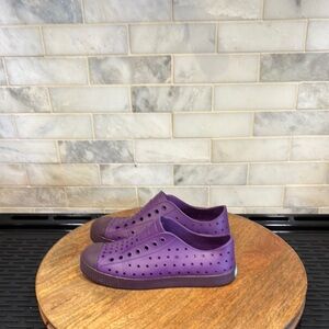 Native Jefferson Kids Purple Shoes